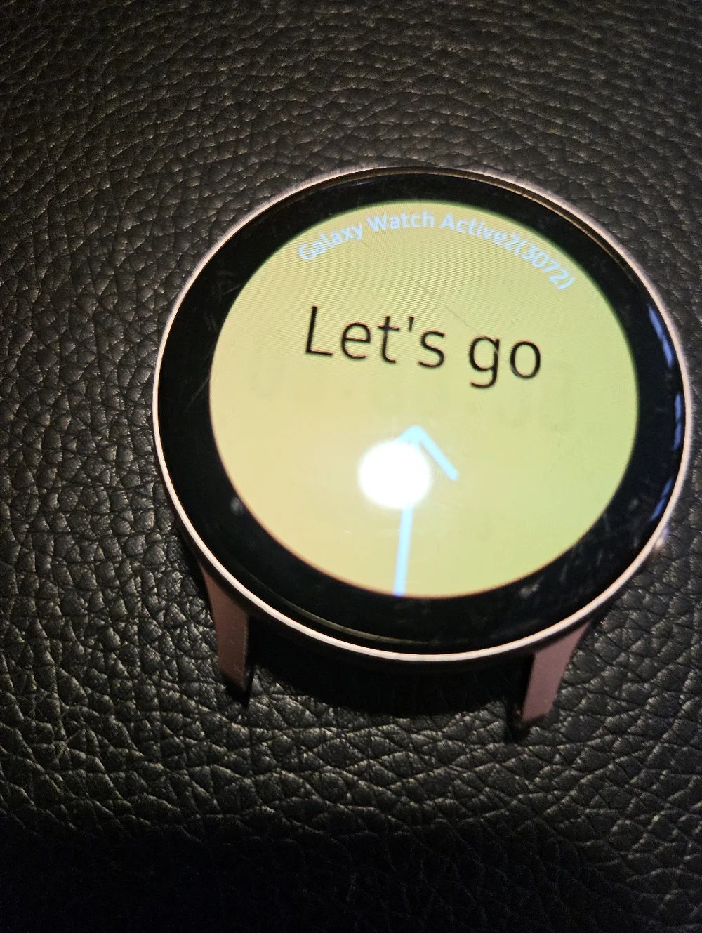 Samsung Pink and Black Round Smartwatch Body